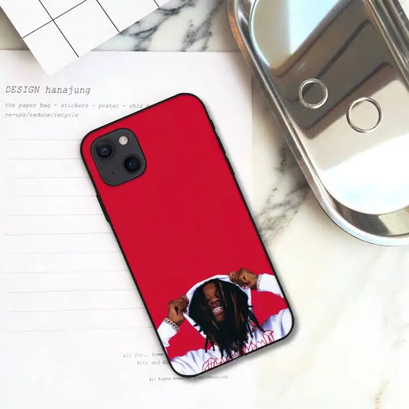 Чехол Rapper K-King Von для телефона iPhone 11 12 Mini 13 Pro XS Max X 8 7 6s Plus 5 SE XR |