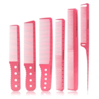 measuring comb hair cutting comb with scale professional salon hairdressing comb high quality barber hairdressing hair comb