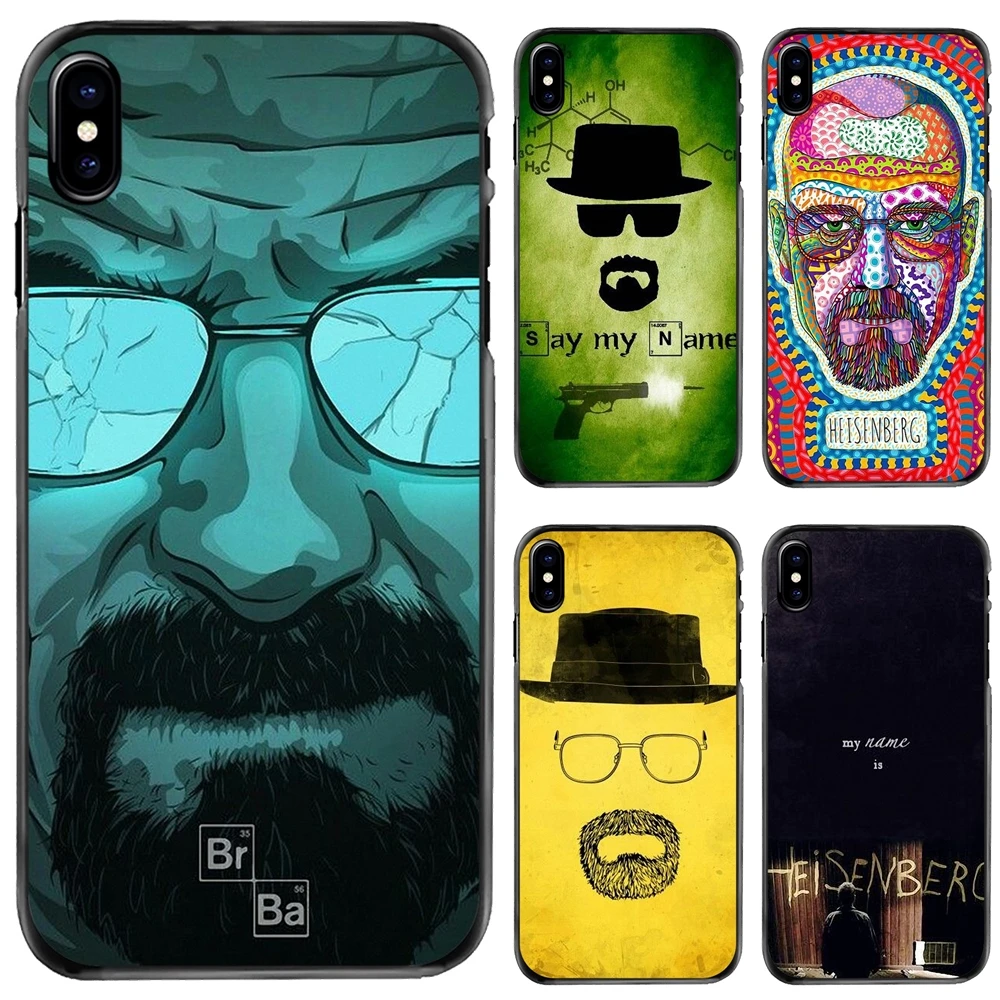 

For Apple iPhone 11 12 13 14 Pro MAX Mini 5 5S SE 6 6S 7 8 Plus 10 X XR XS Breaking Bad Walter Heisenberg Hard Phone Cover Case