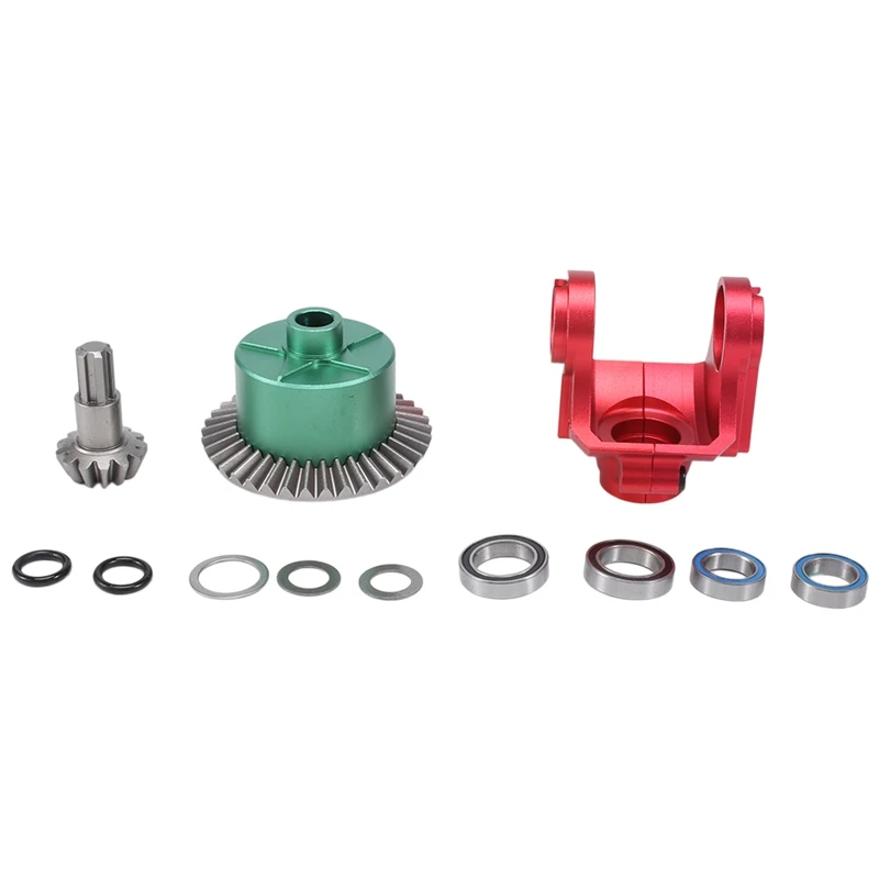 

Metal Diff Case Diff Yoke Diff Gear 37T 13T For ARRMA 1/10 Kraton Senton Big Rock Granite Outcast 4X4 Kit 2