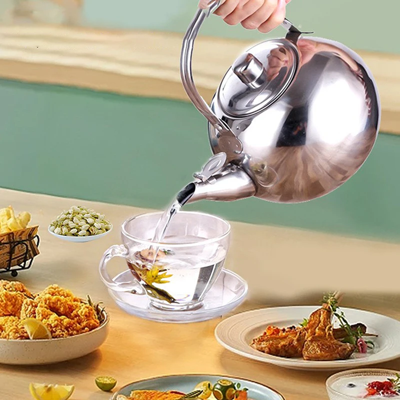 Чайник из нержавеющей стали чайник с фильтром для заварки кофе зеленый чая дома