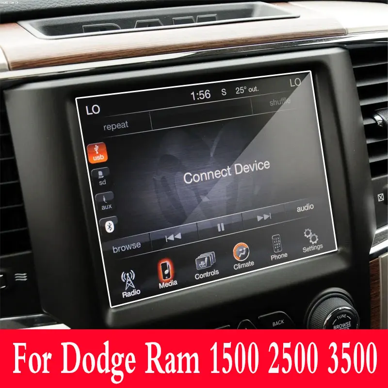 

8,4-дюймовая автомобильная защитная пленка из закаленного стекла для Dodge Ram 1500 2500 3500 Uconnect 2014-2018, чехол для экрана с GPS-навигацией