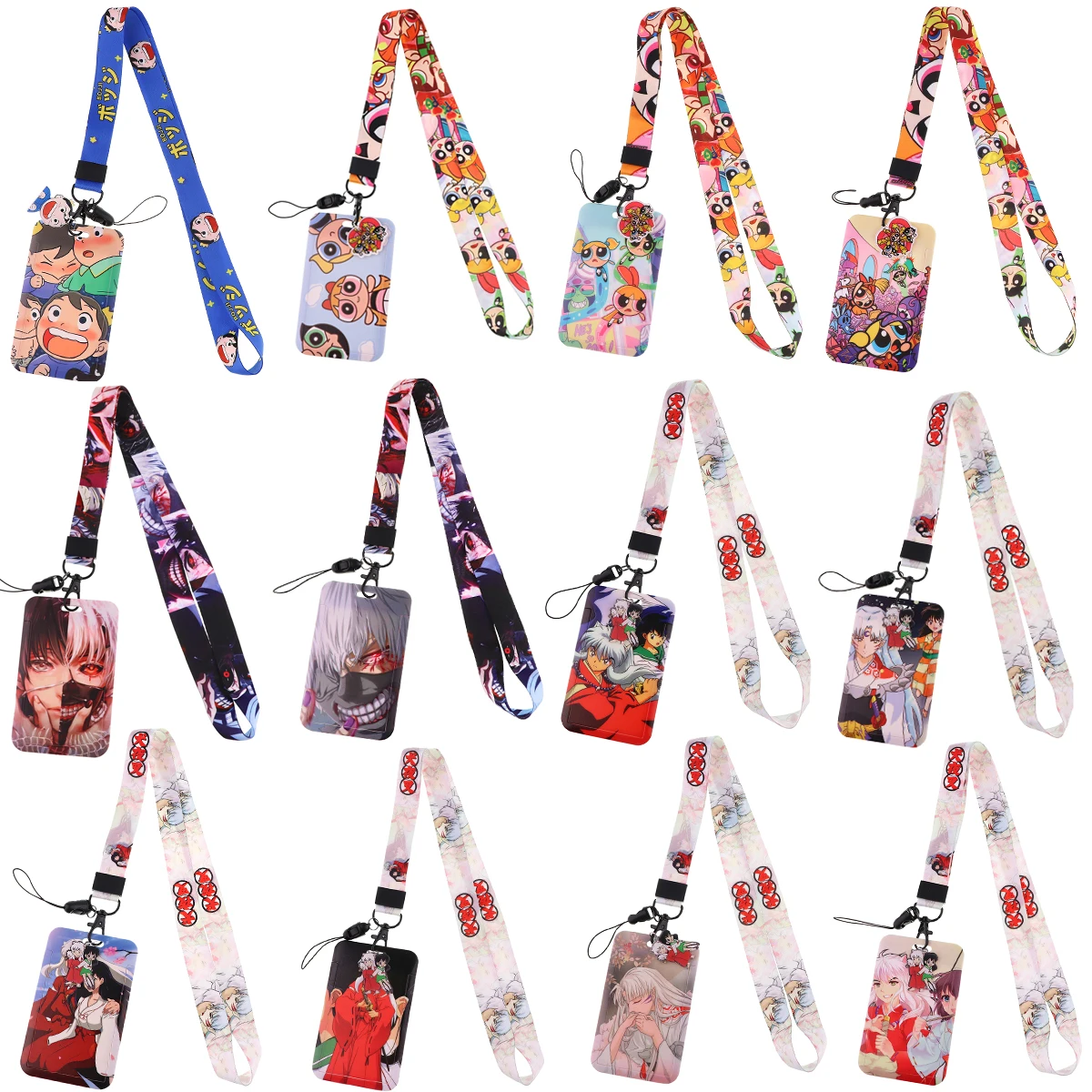 

Tokyo Ghoul Anime Lanyards Keychain Cute Things Neck Strap Phone Buttons ID Card Holder Lanyard for Keys DIY Hanging Rope
