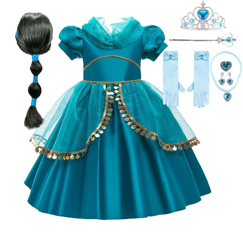 

Детский летний костюм детский Жасмин карнавальное платье с коротким рукавом