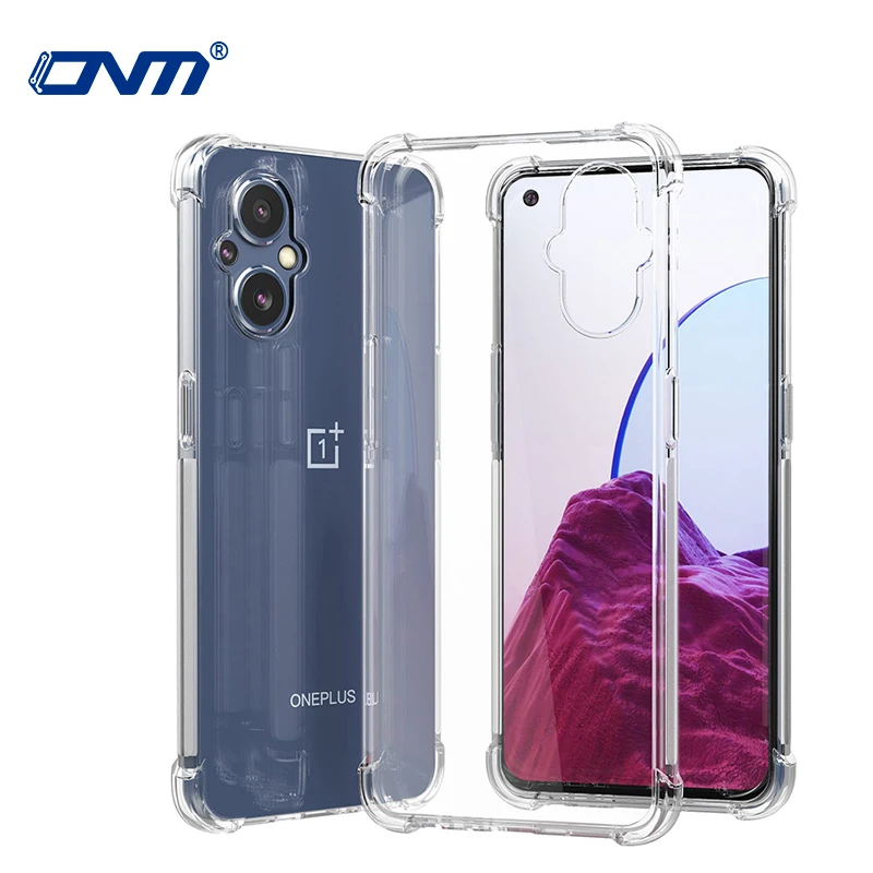 

Shockproof Case For OnePlus Nord N20 N200 N100 N10 5G 4G Smartphone Durable Soft TPU Transparent Clear Silicone Cases Back Cover