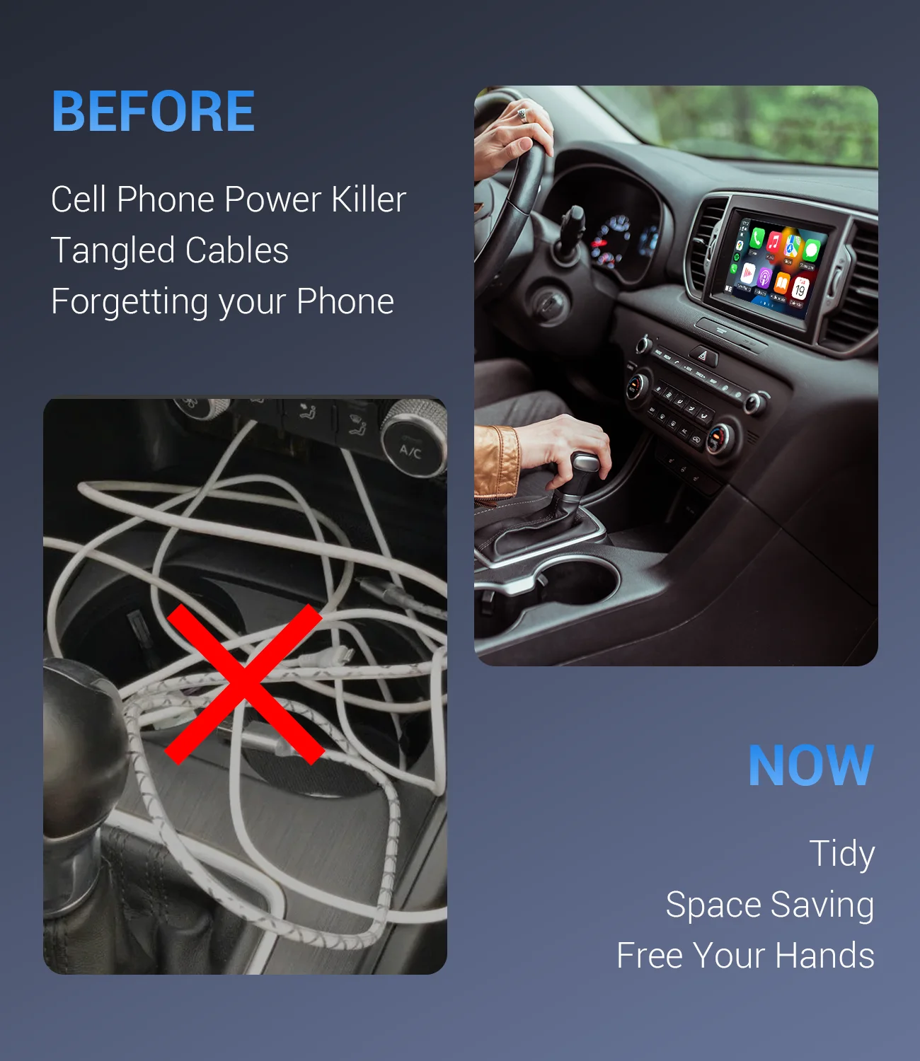 Ottomotion MINI Wireless Android Auto Adapter USB Stick Автомобильные аксессуары для Skoda VW Mazda Toyota Kia Ford