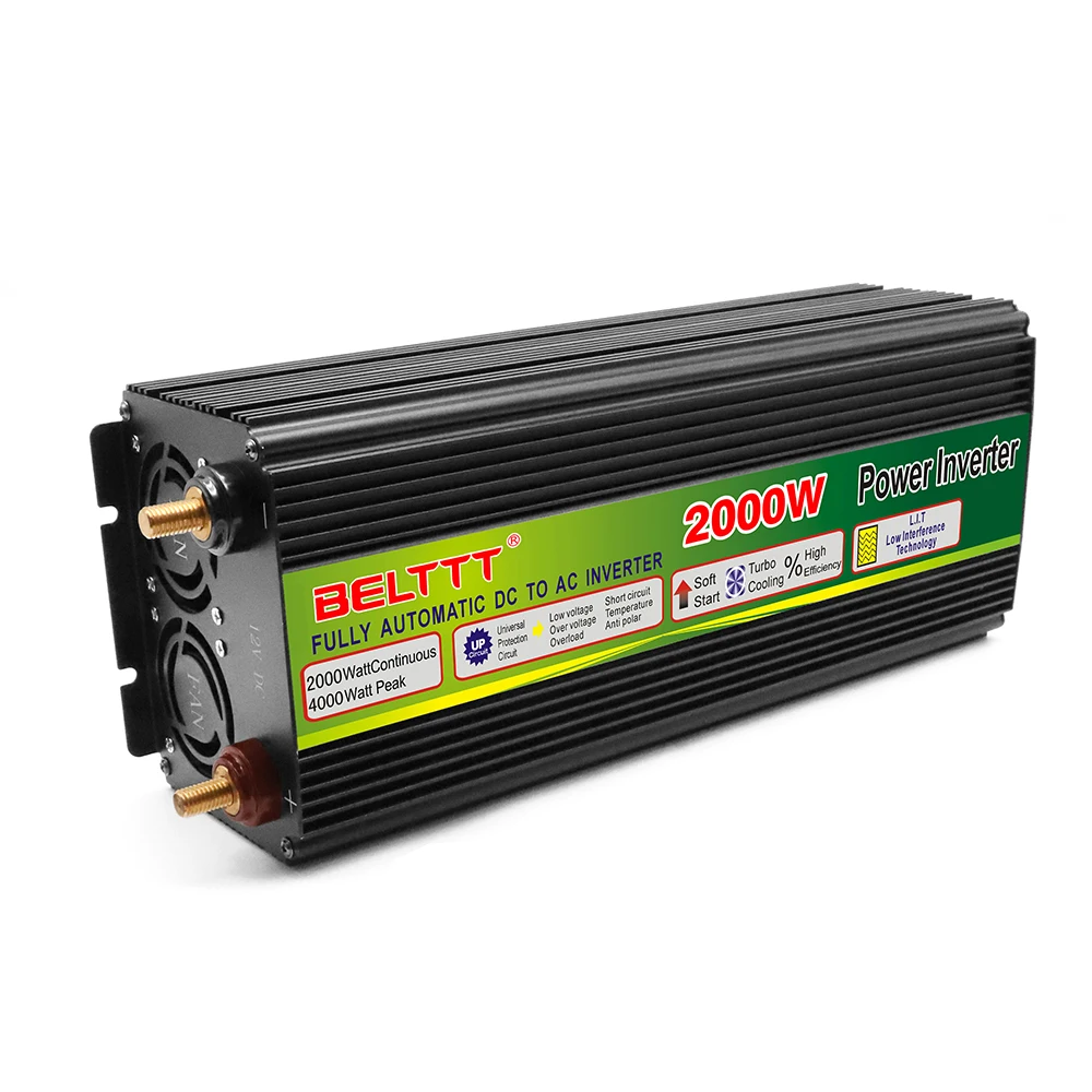 

UPS Inverter Practical Effective 12V To 22V 2000W Power Outages Household DC To AC Booster Inverters For Home