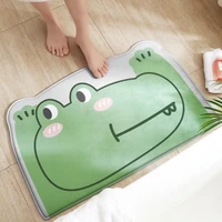 new cartoon door pad foot pad absorbent pad simple entry door non slip pad for bedroom bathroom
