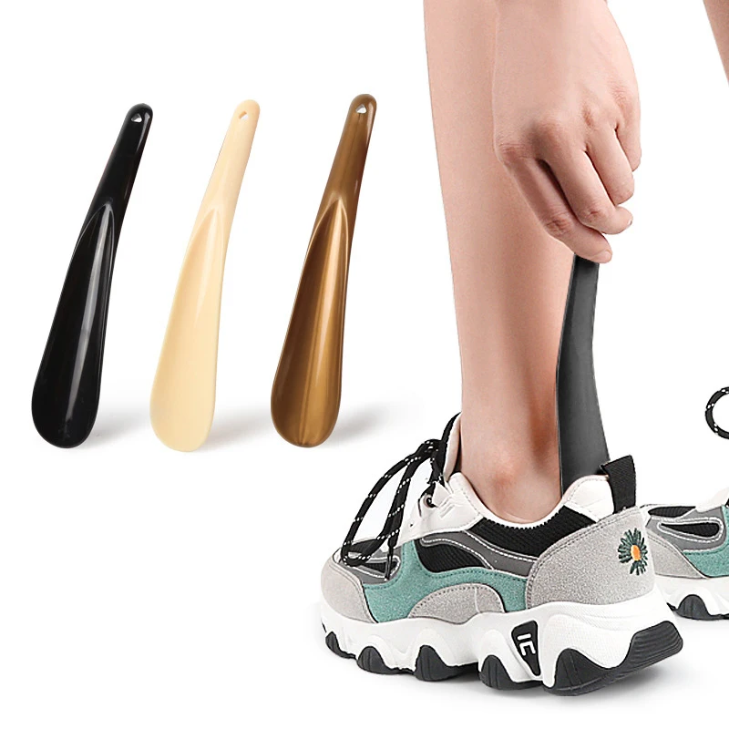 

Shoe Horns Professional Plastic Shoe Horn Spoon Shape Shoehorn Shoe Lifter Flexible Sturdy Slip Lifter Shoes Accessories