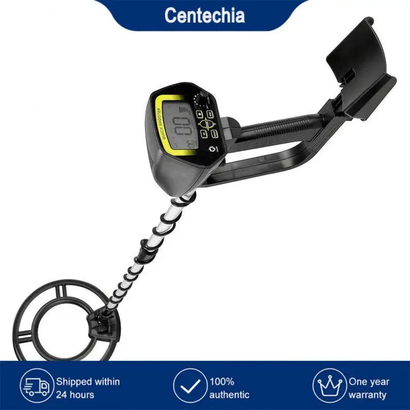 

Newest Professional MD-4060 Deep Sensitive LCD Metal Detector With Waterproof Search Coil Gold Hunter Portable Metal Finder 2021