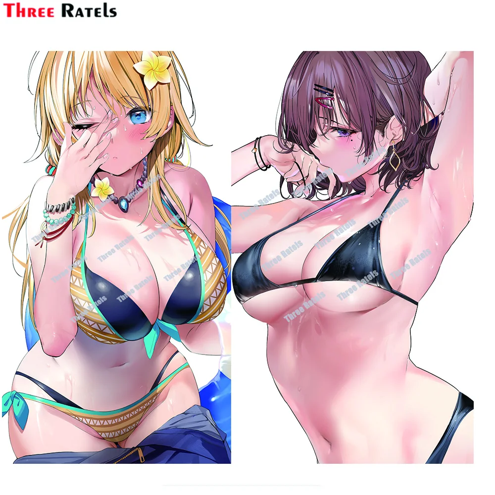 

Three Ratels D824 Higuchi Madoka Vinyl JDM Anime Window Decal 3D Waterproof Car Sticker