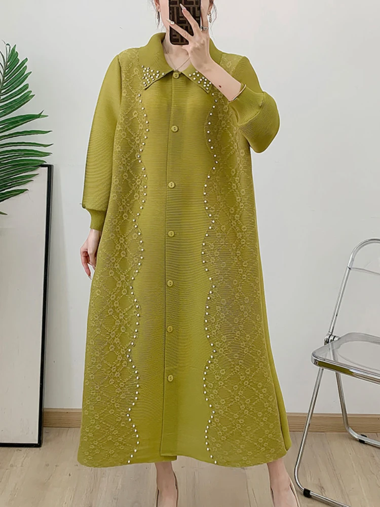 EGRM Miyake стильное плиссированное платье для женщин новинка весны 202