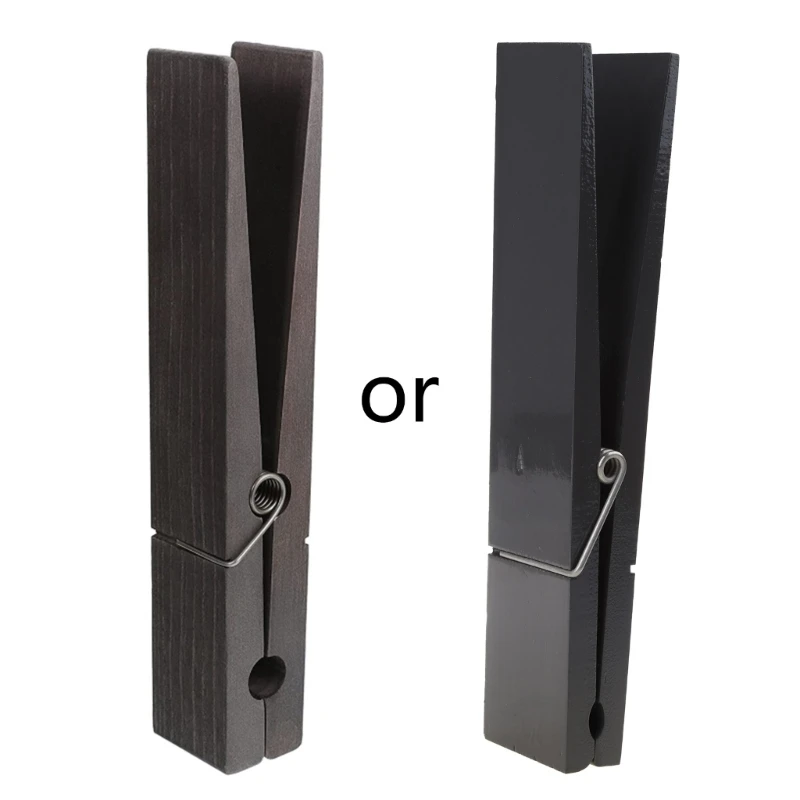 

Universal Clothespin for Home Indoor Outdoor Clothes Towel Tie Hanging Durable Clothes Clip for w/ Spring Wooden Clothes R7UB