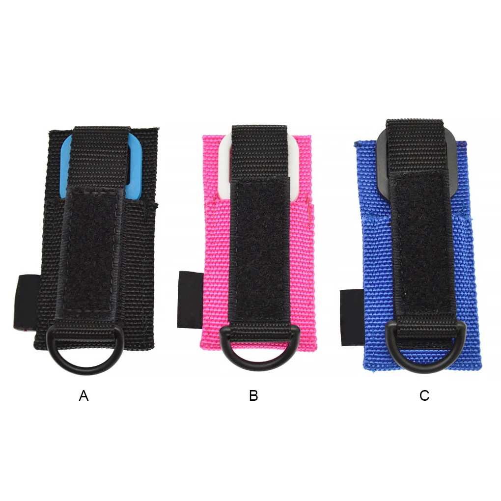 

Чехол-слайсер для дайвинга, профессиональный однотонный чехол с ремнем, черный, для занятий спортом на открытом воздухе