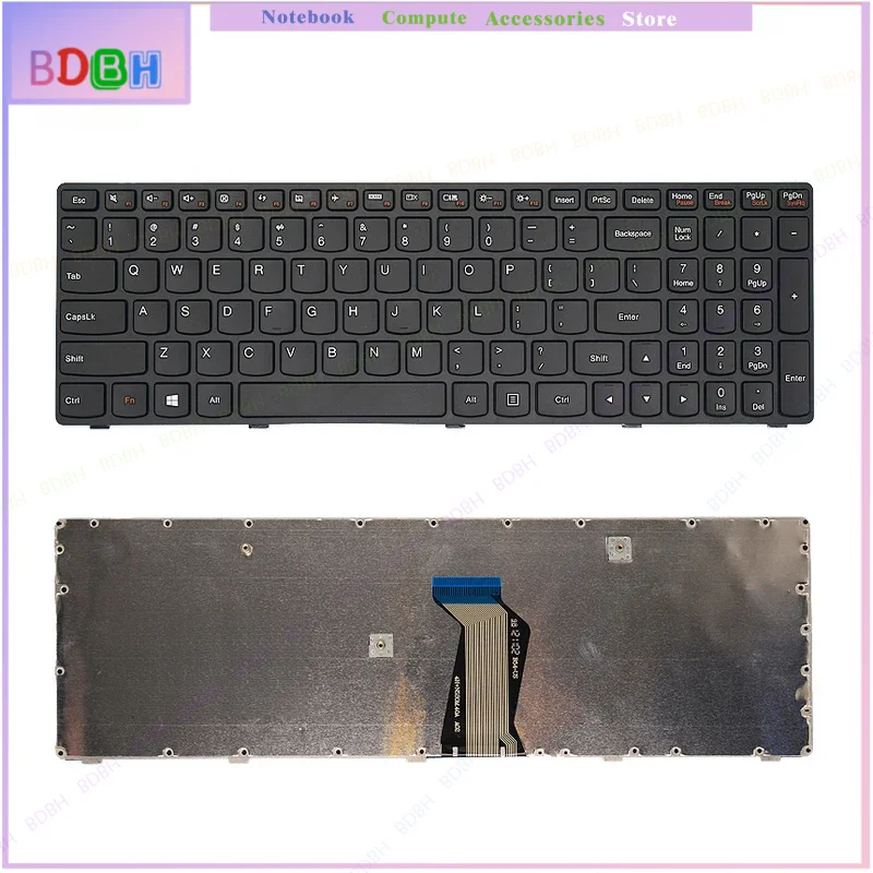 Новая оригинальная клавиатура для ноутбука LENOVO G500 G505 G510 B570 B575 B570E G580 G585 B580 B590 G700 G710 G570 G575 (art.: 3920d8aa6bf20) - 3920d8aa6bf20