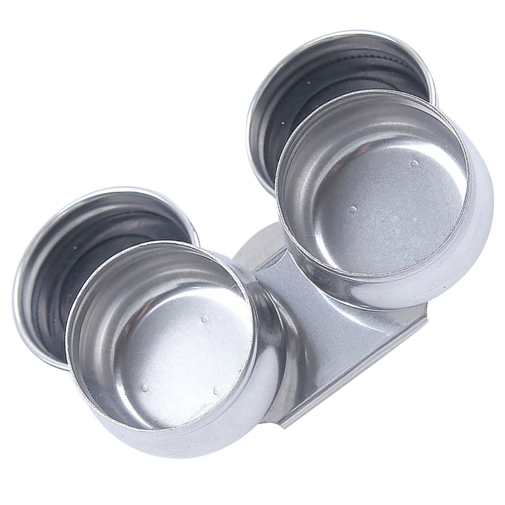 

Pigment Stainless Steel Pot Cleaning Tool Pots Lids Double Palette Cups Jar