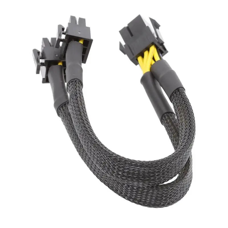 

Graphics Card 6p Expansion Line Tinned Copper Durable Plug And Play Environmental Protection And Meticulous 6p To6pin 37g