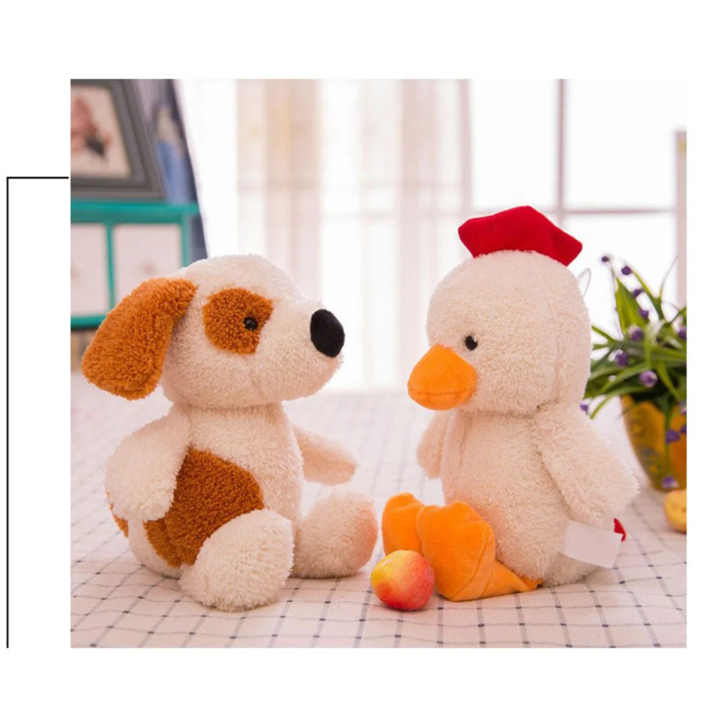 

1pc Cartoon Chicken Plush Stuffed Animal Gift for Kids Children Toddler