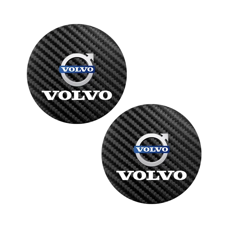 

2 шт. кожаная подушка для чашки с защитой от шума для воды для Volvo XC90 V90 V60 XC60 V40 S80 S60 S90 C40 XC40 V70 XC70 C30 C70 EX90