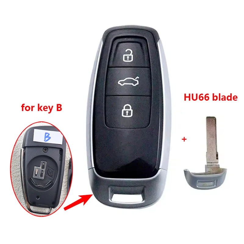 

Модификация/обновление складной автомобильный брелок для ключей, корпус для Audi A4 A4L A6 A6L Q7 TT A3 Q3 Q2L A5 S3 RS3 RS5 S1 Q2 Q5 Q7 A8