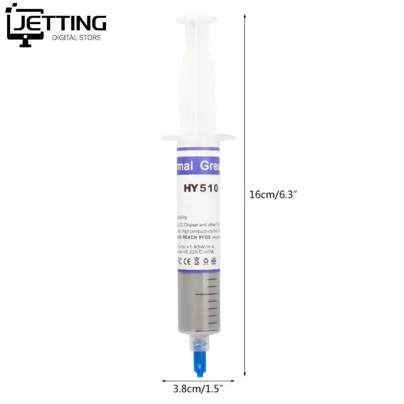 1 шт., Термопаста для процессора HY410 HY510 HY610 30 г