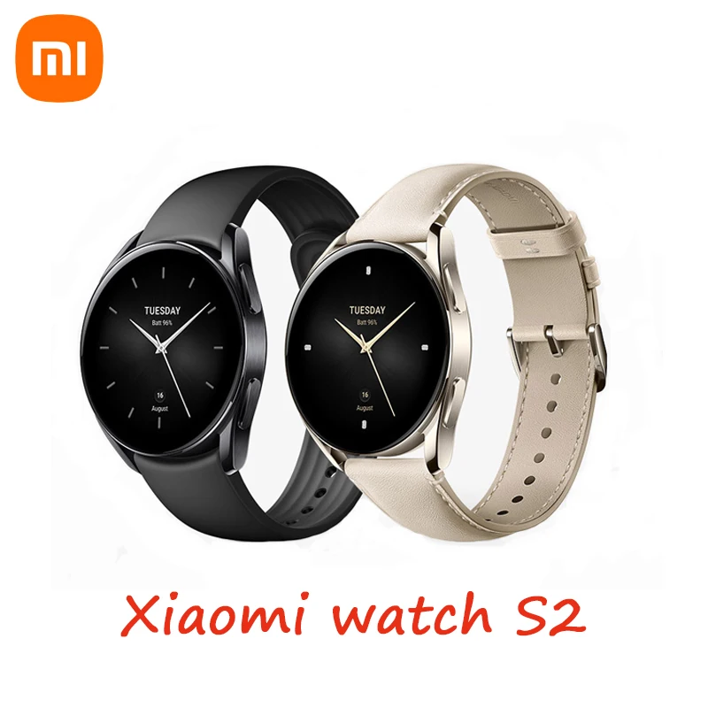 

Xiaomi Watch S2 1.32"/1.43" AMOLED Screen 117 Sport Mode Sports Smart Watch 5ATM Waterproof Bluetooth5.2 Call Sleep Monitoring