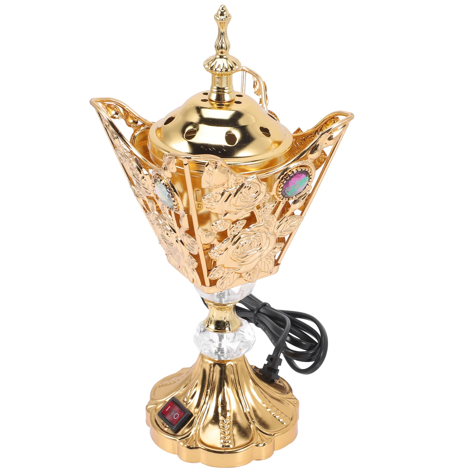 

Burner Chinese Decorations Electric Burner Fine Aroma Burner Home Decor Iron Centerpiece Decorations Home Decor