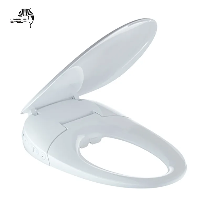 

Whale Spout Smart Heating Toilet Seat Cover NTC Temperature Control App Smart Toilet Cover Seat With Led Night Light Ipx4