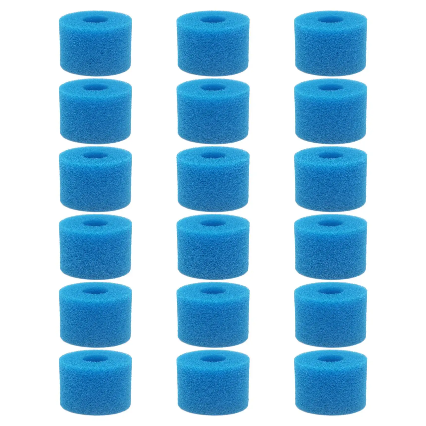 

18 шт., многоразовые моющиеся картриджи для фильтров Intex Pure Spa