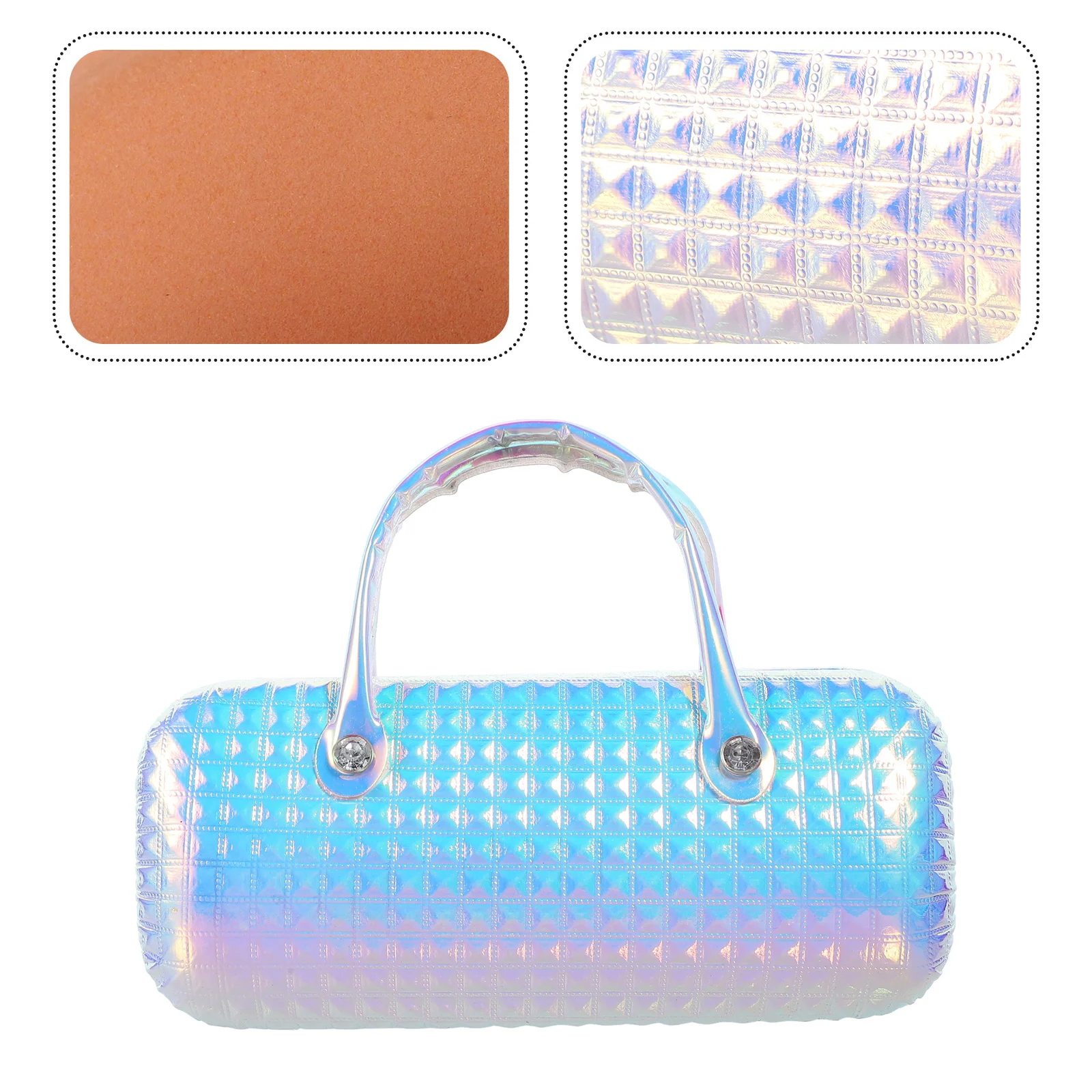 

Suitcases Kids Bag Children Glasses Portable Handheld Cartoon Pu Pattern Holder Toddler