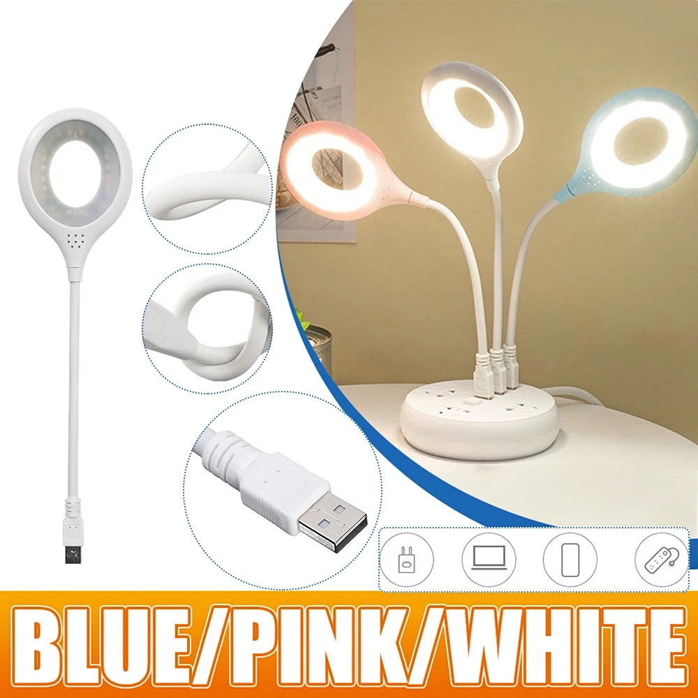 

LED Table Lamp Portable Night Light Lamp Freely Foldable Desk Lamp USB Reading Talbe Lamp Eye Protection Saving Energy Desk Lamp