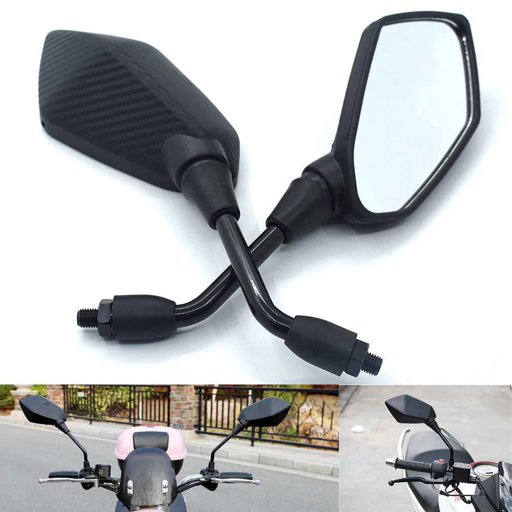 Универсальное мотоциклетное зеркало заднего вида 8 мм 10 мотоциклетные Зеркала