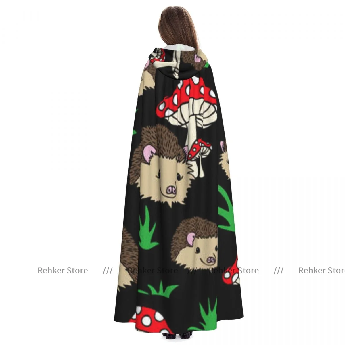 Костюмы для косплея средневековые костюмы ежики и грибы длинные халаты с