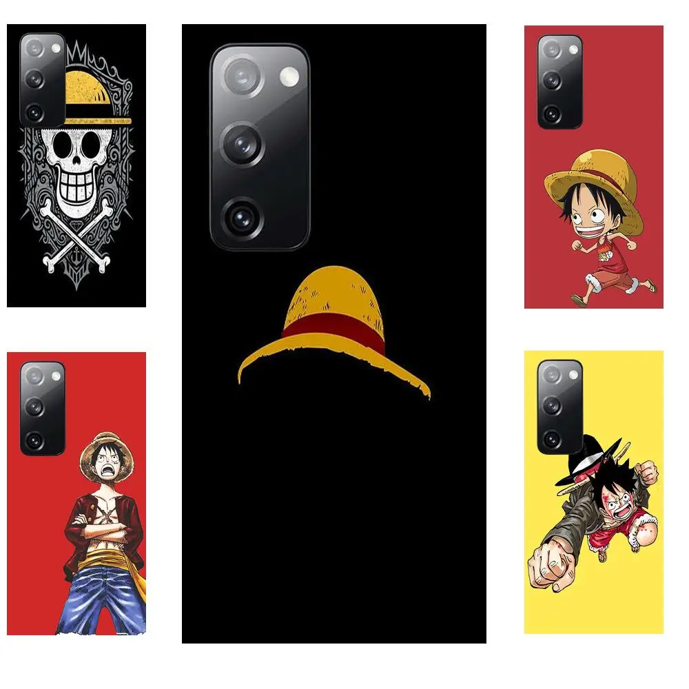 

One Piece Luffy Cartoon Phone cover For Samsung Galaxy S30 s21 fe s20 s7 s5 s8 Plus s9 s10 s10e s21 Ultra Note 10 lite Phone cas