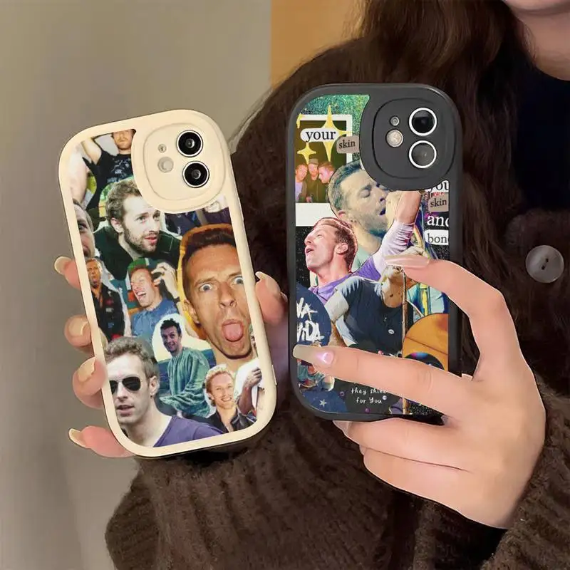 

Coldplay Chris Martin Phone Case for iPhone 13 12 11 14 Pro Max Xs X Xr 7 8 Plus Se 2022 Hard Leather Silicone Cover