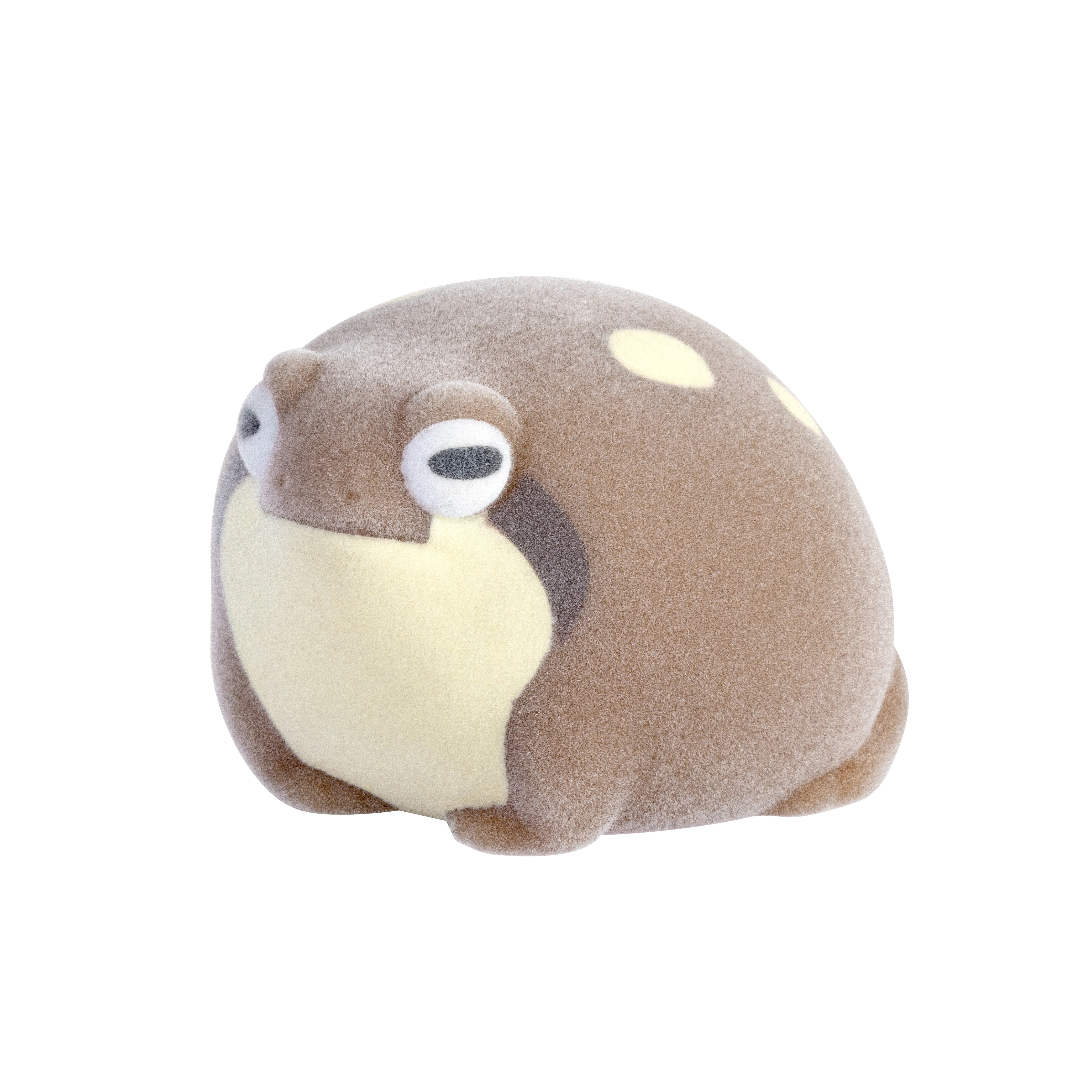 Твист яичный желток порошок флокирующая лягушка симпатичная игрушка