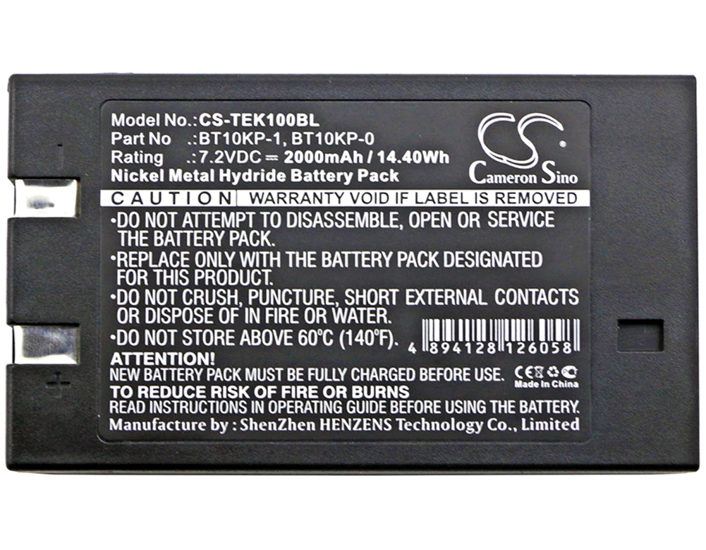 

Cameron Sino 2000mA Battery for Telemotive 10K12SS02P7,AK02,GXZE13653-P BT10KP-0,BT10KP-1