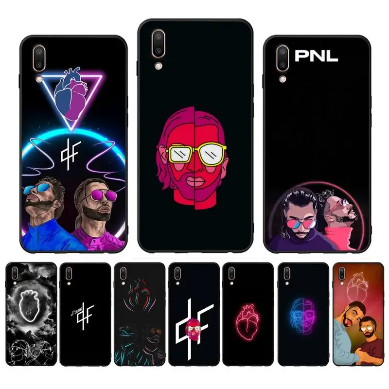 

PNL QLF Rapper Phone Case Case For Oppo Reno Realme C3 6Pro Cover For vivo Y91C Y17 Y19