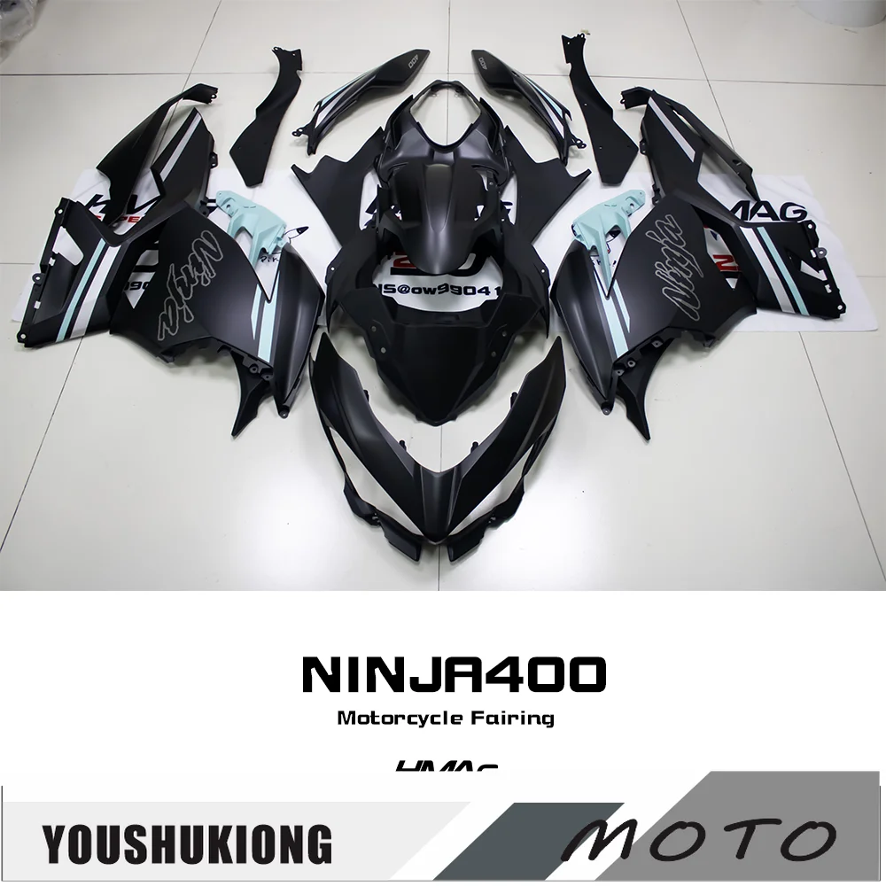 

2020 NINJA 400 ABS Motorcycle Fairing Shell For Kawasaki Ninja400 2018 2019 2020 2021 The New Fairing Injection ABS