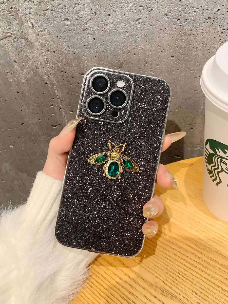 Роскошный кожаный чехол для телефона с тисненым узором iPhone 15 14 13 12 Pro Max Модный