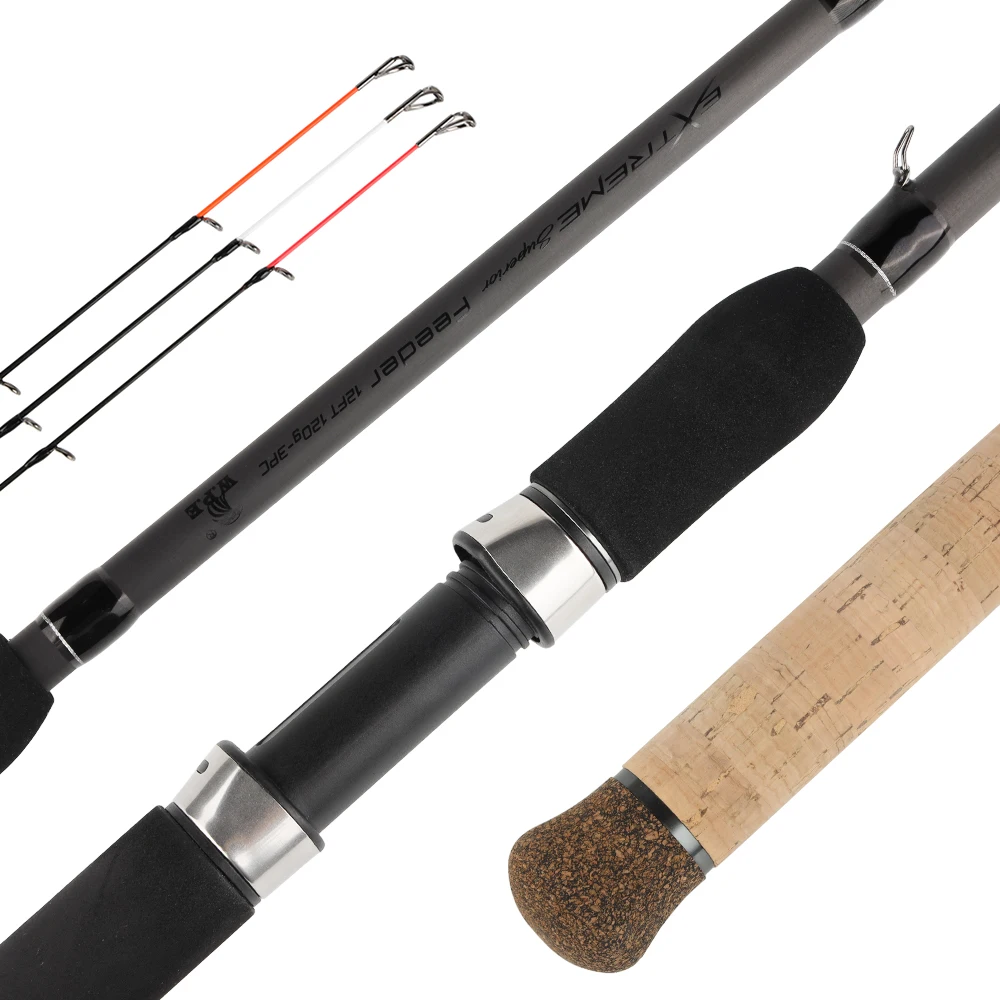 

W.P.E New 24T Long Cast feeder method fishing rod 12ft/13ft carbon mate carp feeder rods feeder tip