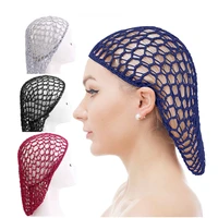 new womens mesh hair net crochet cap solid color snood sleeping night cover turban hat popular casual beanie chemo hats