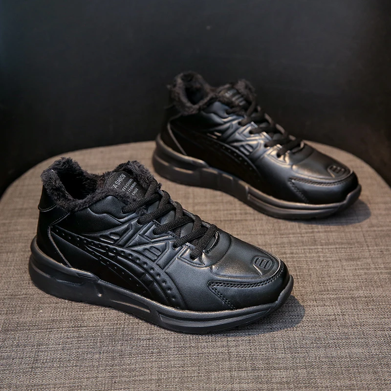 Ladies Casual Shoes Lace-up Fashion Sneakers Platform Snow Boots Winter Women Boots Warm Plush Women's Shoes