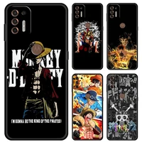 Anime One Piece Case for Moto G30 One Fusion Plus Play G60 Power Lite Edge E6s Stylus Phone Cover Coque