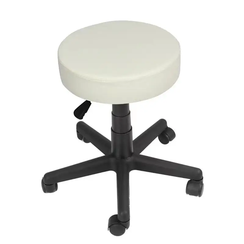 

Hot PU Leather Cushioned Beauty Chair Rolling Stool Swivel Salon Chair Adjustable Drafting Massage Spa Stool