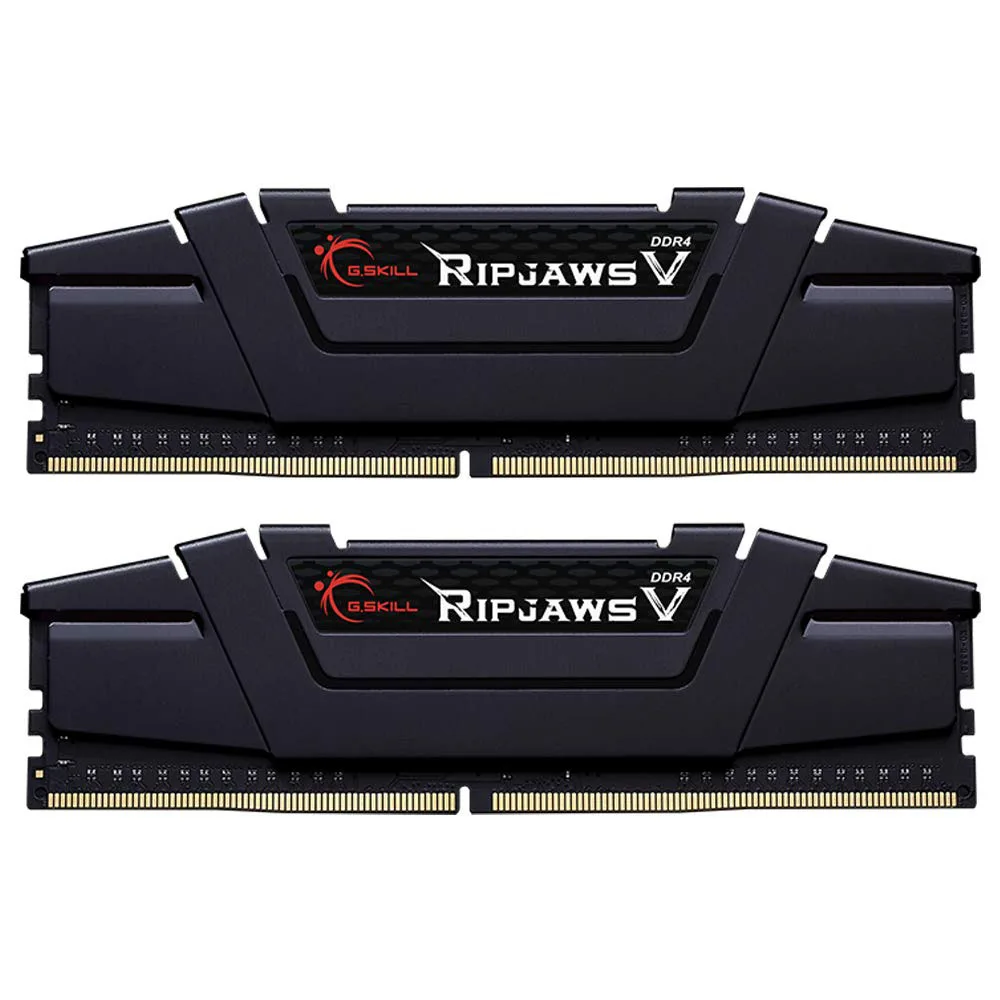 

G.Skill Ripjaws V Series Intel XMP DDR4 RAM 16GB 32GB 3200MHz 3600MHz 288-Pin CL19 PC Desktop Computer Memory UDIMM