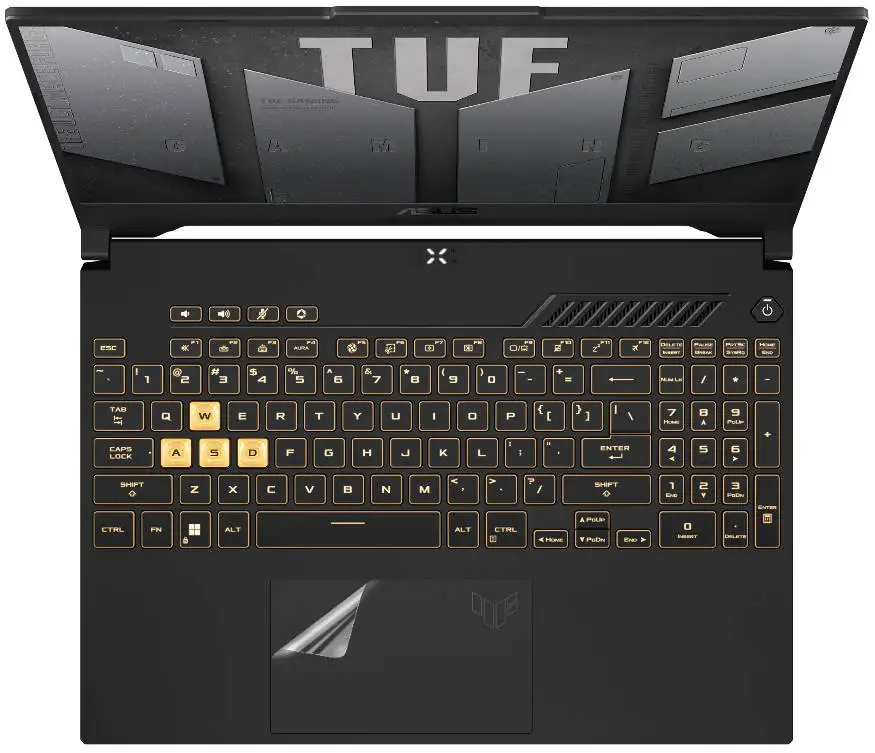 Фото Для ASUS TUF Gaming F15 F17 FX507 FX707ZM FX707ZE FX707ZC Наклейка защитная Матовая Сенсорная панель Защитная Сенсорная панель пленка №1