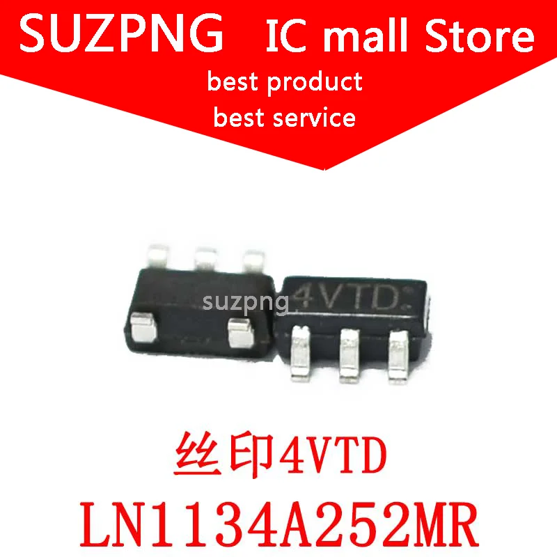

50 шт., LN1134A252MR, LN1134 Silkscreen, 4VTD, 100В, дорогой Новый и оригинальный