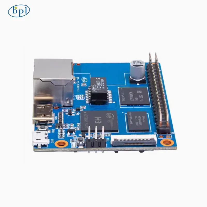 Banana Pi BPI-P2 Zero Allwinner H3 Quad-core Cortex-A7 512M DDR3 8G eMMC поддержка сетевого питания PoE