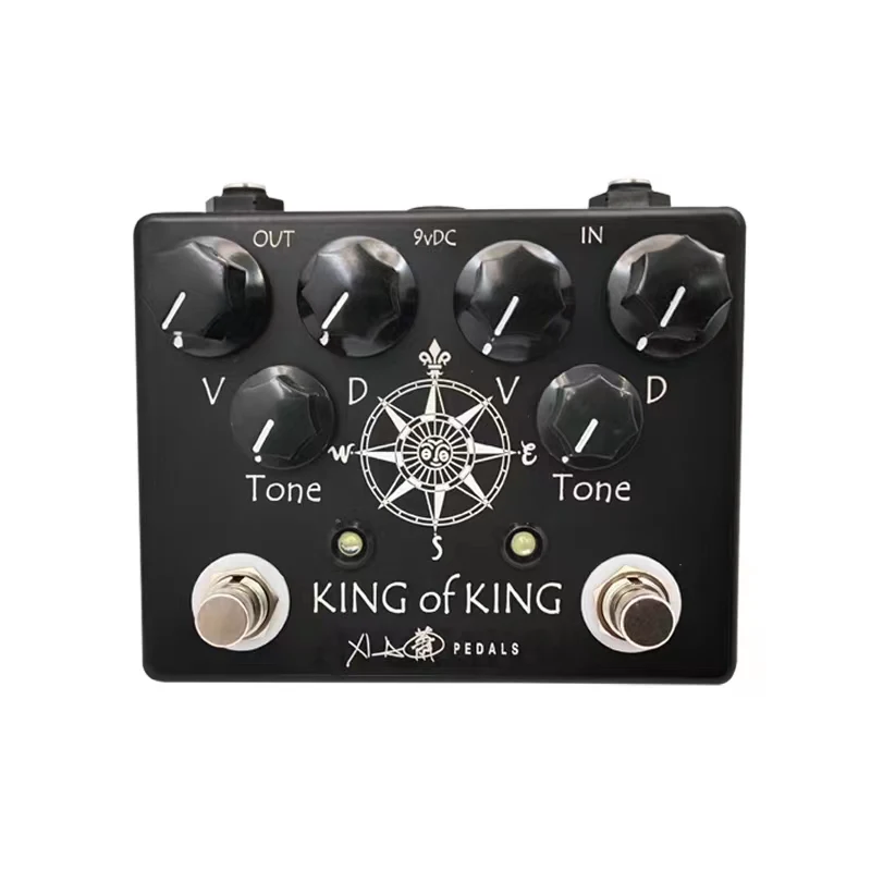 Фото King Of Clone Overdrive KOT King Of Tone педаль для звукового эффекта овердрайв педаль для гитары King Of King №1